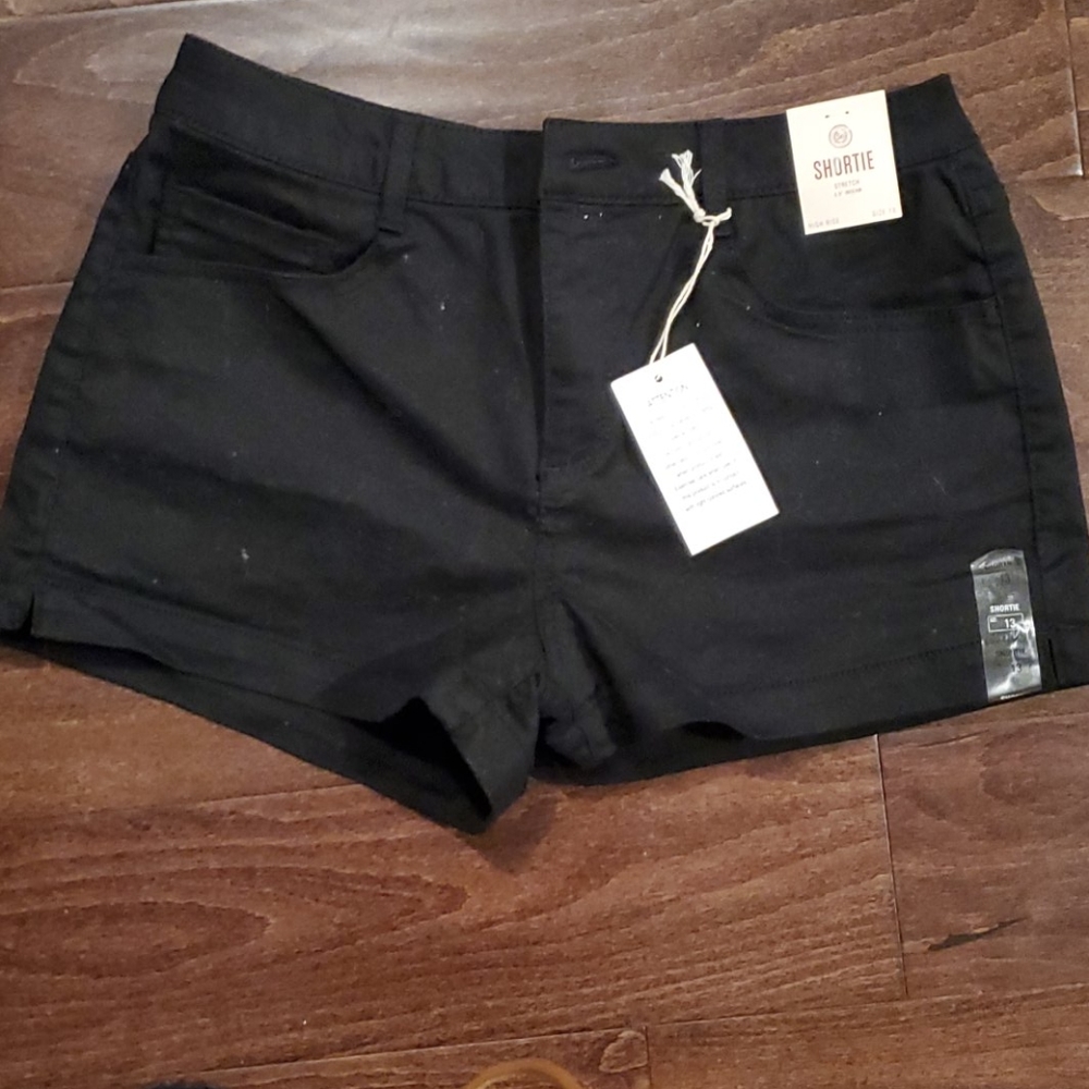 Black shorts